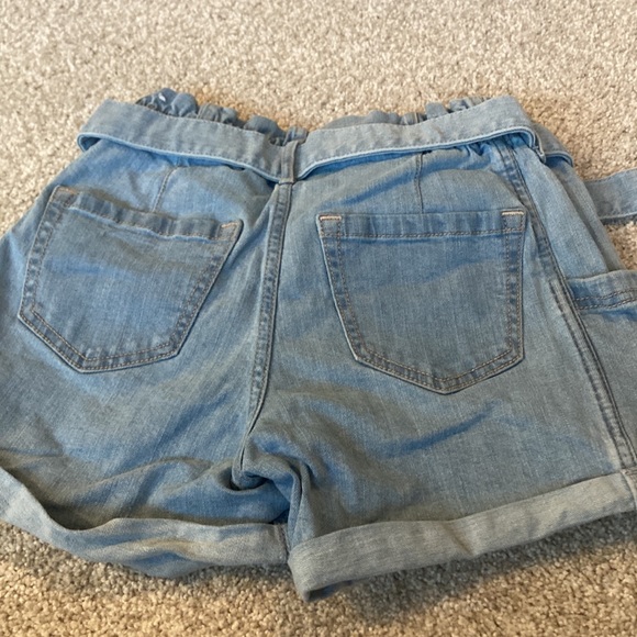 Abercrombie kids paper bag jean shorts girls size 14\16 - Picture 4 of 4